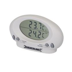 Thermomètre à affichage double et capteurs intérieurs et extérieurs