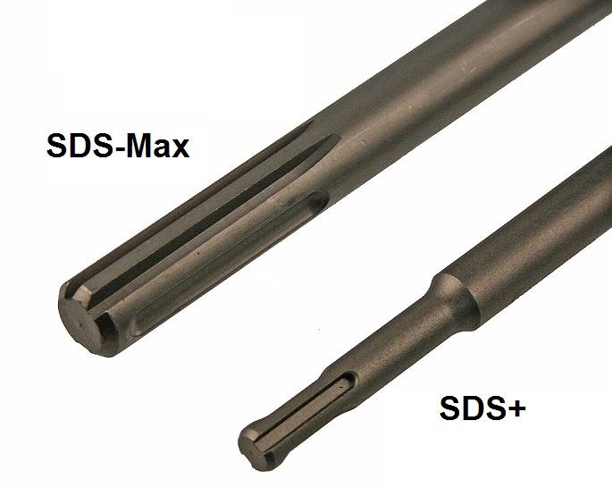 Différence SDS Max et SDS Plus