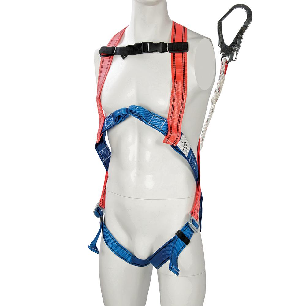 Kit de protection anti-chutes : Harnais et absorbeur d'énergie