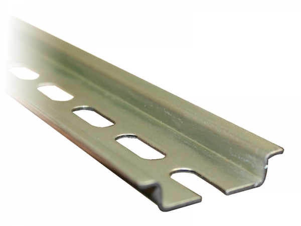 Longueur : 200 mm Hauteur : 7,5 mm Largeur : 35 mm G Lot de 4 rails DIN en acier de qualité supérieure pour armoire de distribution 