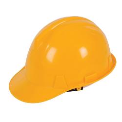 Casque de protection chantier jaune norme NF EN 397