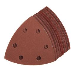 feuilles abrasives triangulaires Silverline 383444 EAN 5024763125799