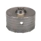 Scie trépan béton diamètre 110 mm pour le perçage des matériaux de construction. Silverline