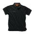 Polo noir Worker Taille S